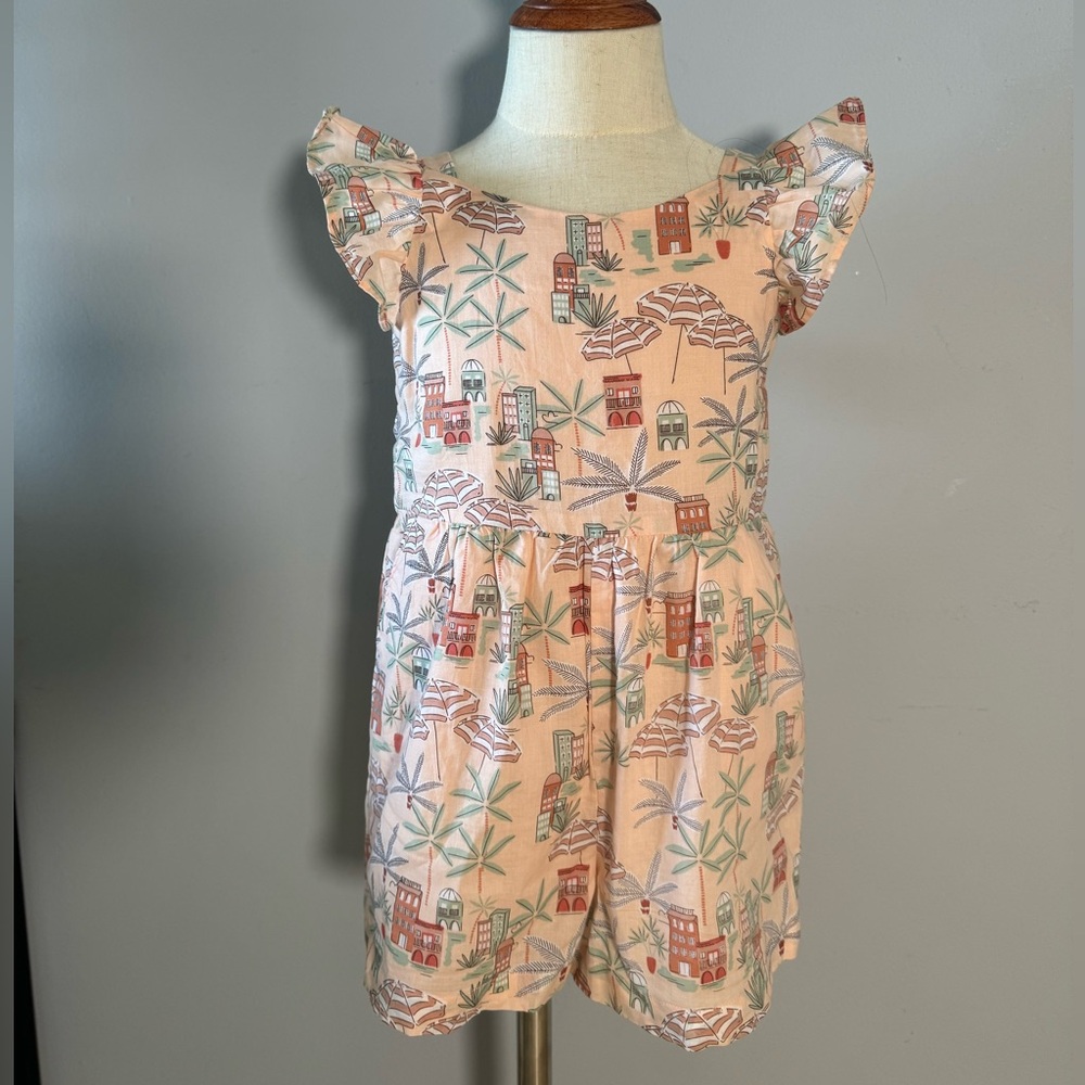 Janie and Jack Tropical Print One Piece.